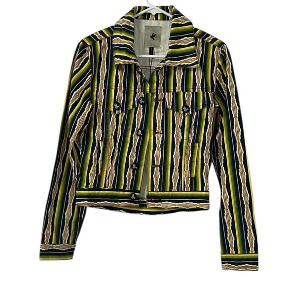 One Teaspoon Stripe Jacket(Size 8) - Picture 3 of 8